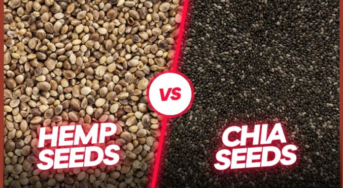 Hemp seeds vs Chia Seeds